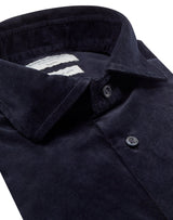 BS Assan Casual Slim Fit Skjorte - Navy