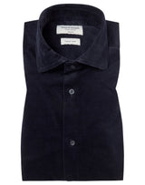 BS Assan Casual Slim Fit Skjorte - Navy