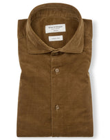 BS Assan Casual Slim Fit Skjorte - Ochre