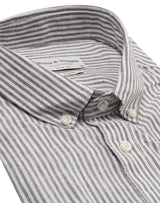 BS Bottas Casual Slim Fit Skjorte - Army/White