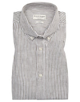 BS Bottas Casual Slim Fit Skjorte - Army/White