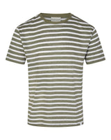 BS Cannoli Regular Fit T-Shirt - Army/White