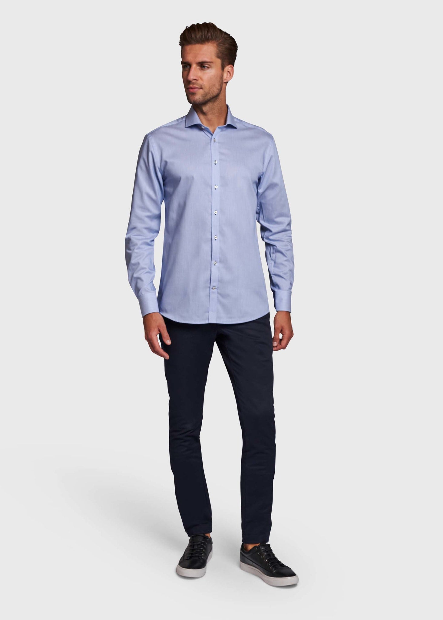 BS Gary Slim Fit Shirt - Blue