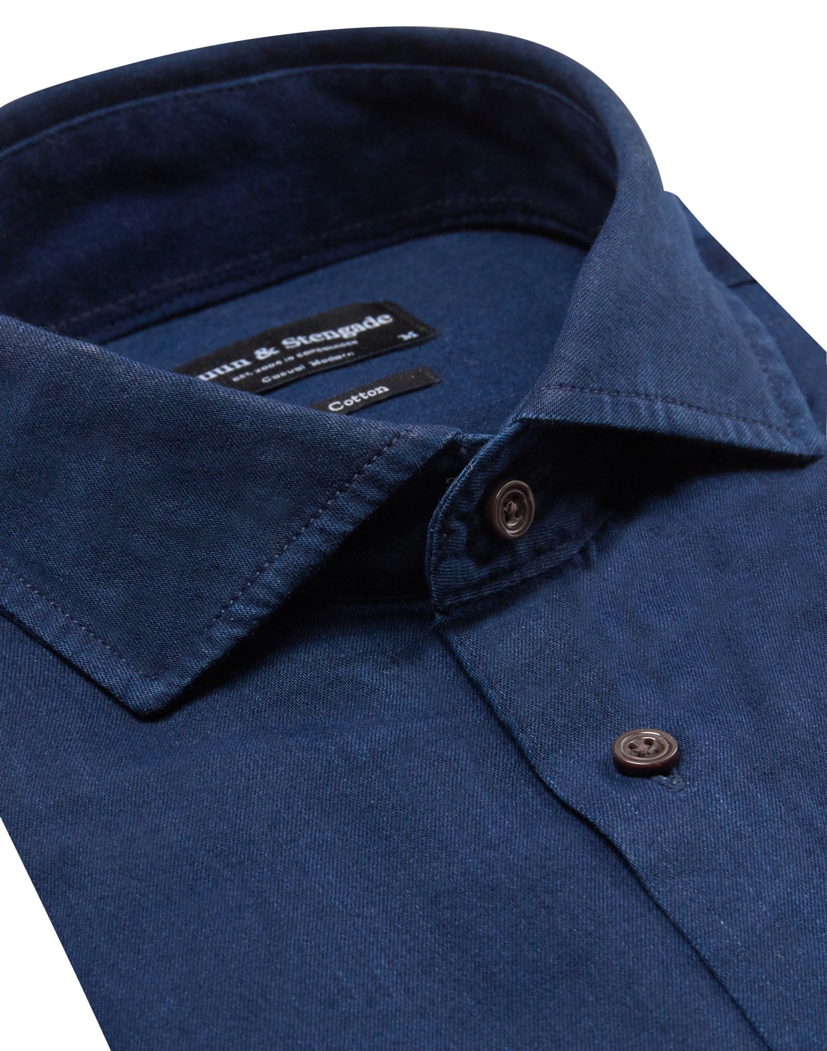 BS Lando Casual Modern Fit Skjorte - Dark indigo