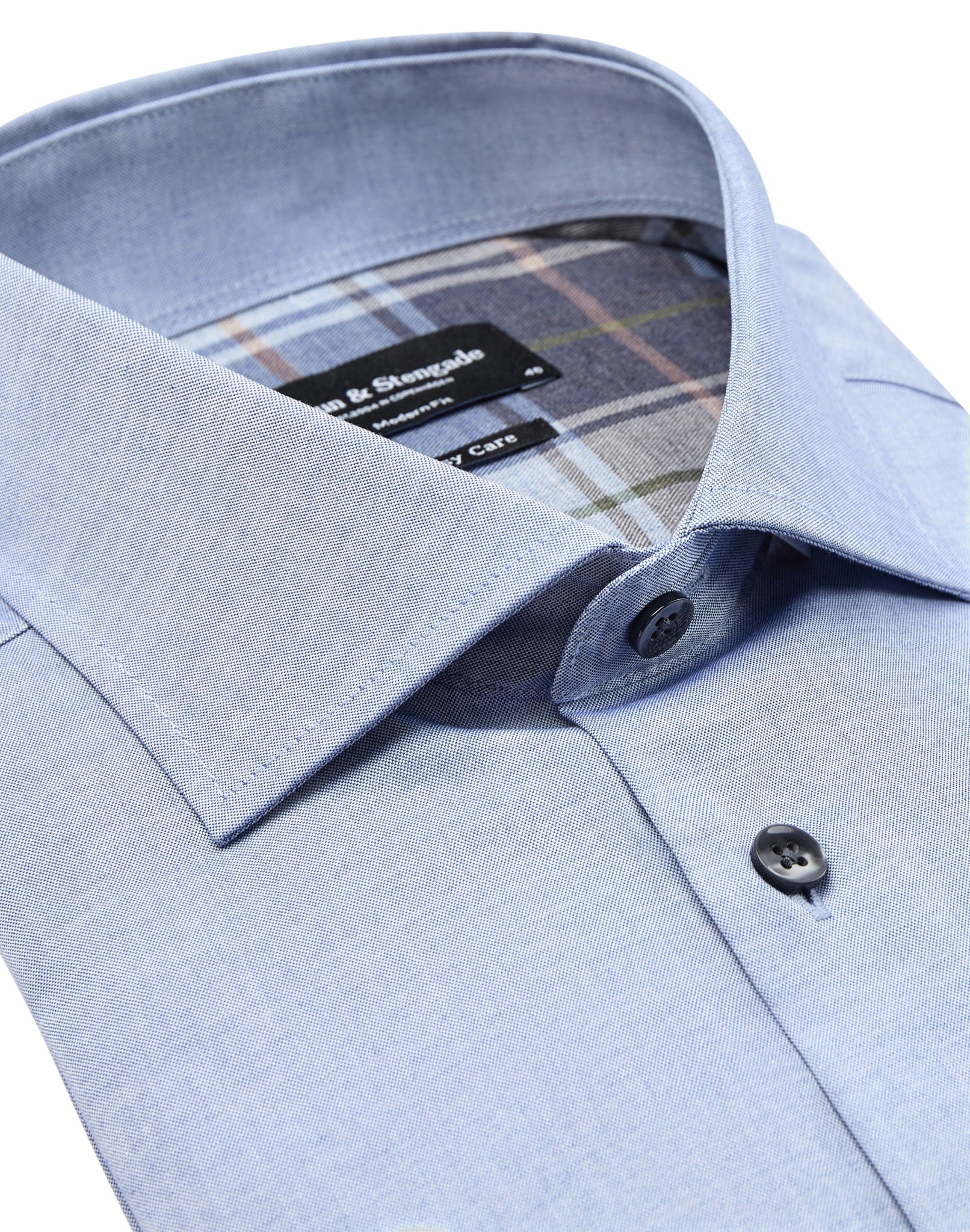 BS Akpom modern fit Skjorte - Blue