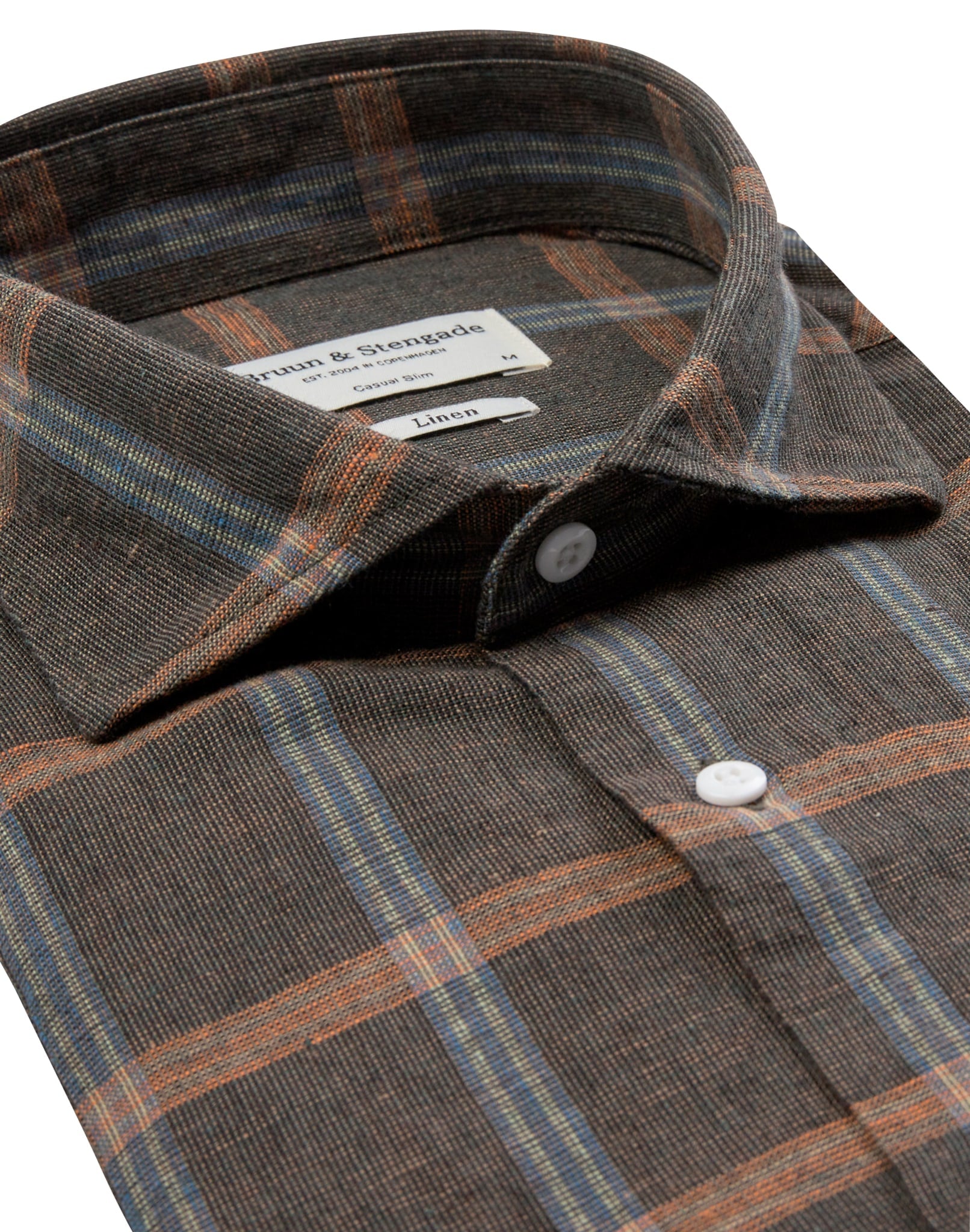 BS Leclerc Casual Slim Fit Skjorte - Brown