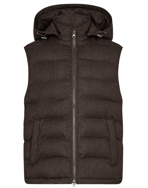 BS Minneapolis regular fit vest - Brown