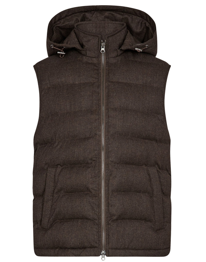 BS Minneapolis regular fit vest - Brown