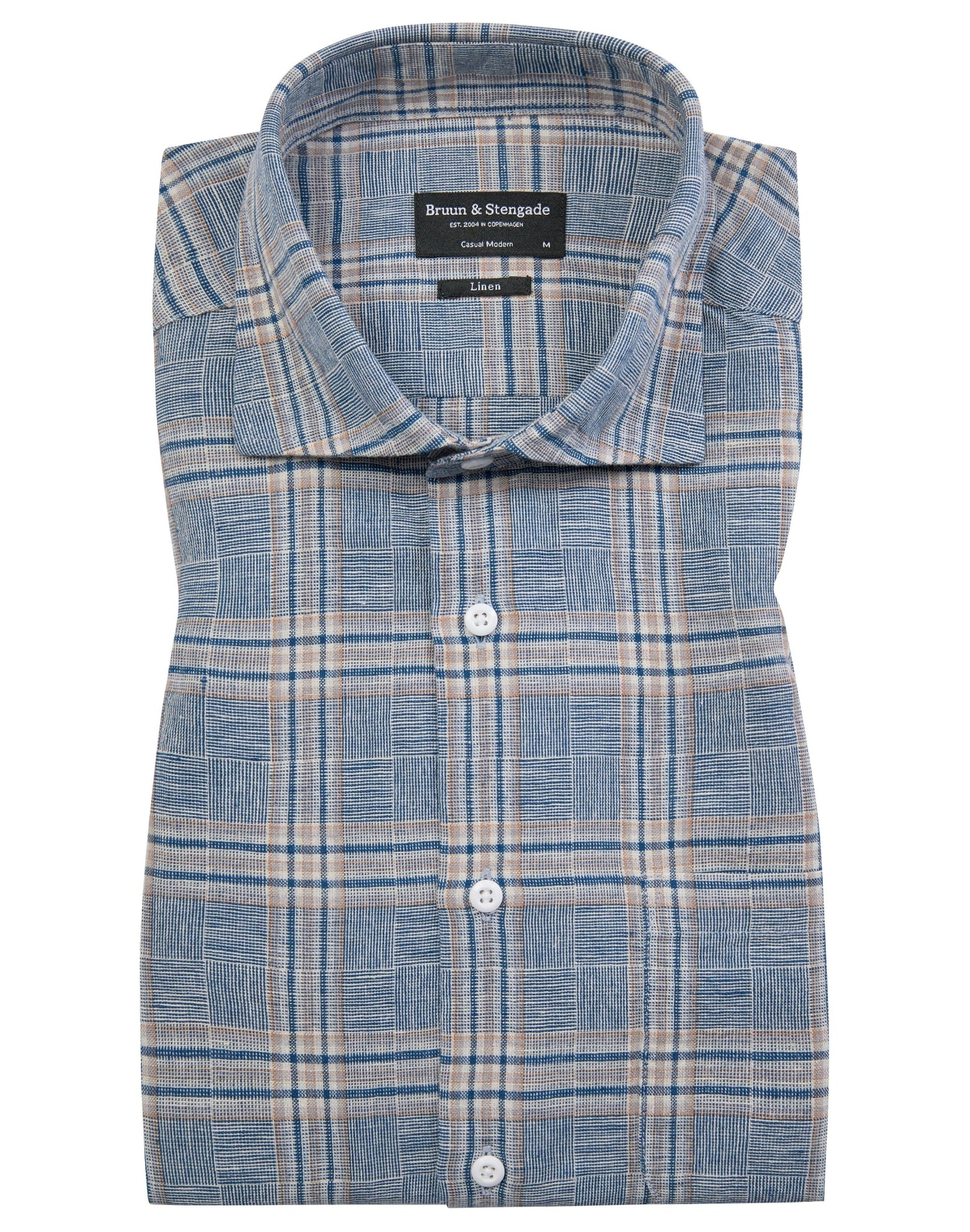 BS Sebastian Casual Modern Fit Skjorte - Blue