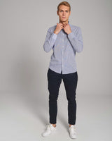 BS Birch Slim Fit Skjorte - Dark Blue