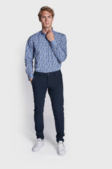 BS Celso Modern Fit Skjorte - Blue