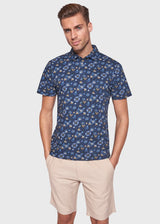 BS Chintu Regular Fit Polo - Dark Blue