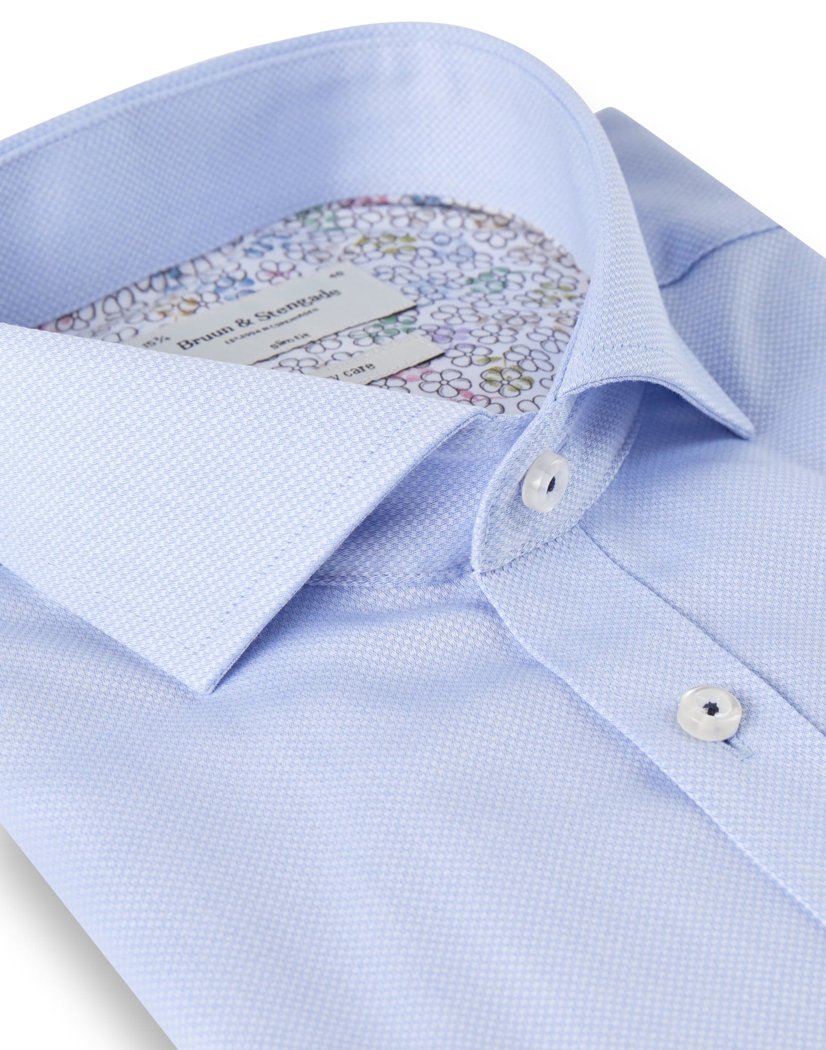 BS Danny Slim Fit Skjorte - Light Blue