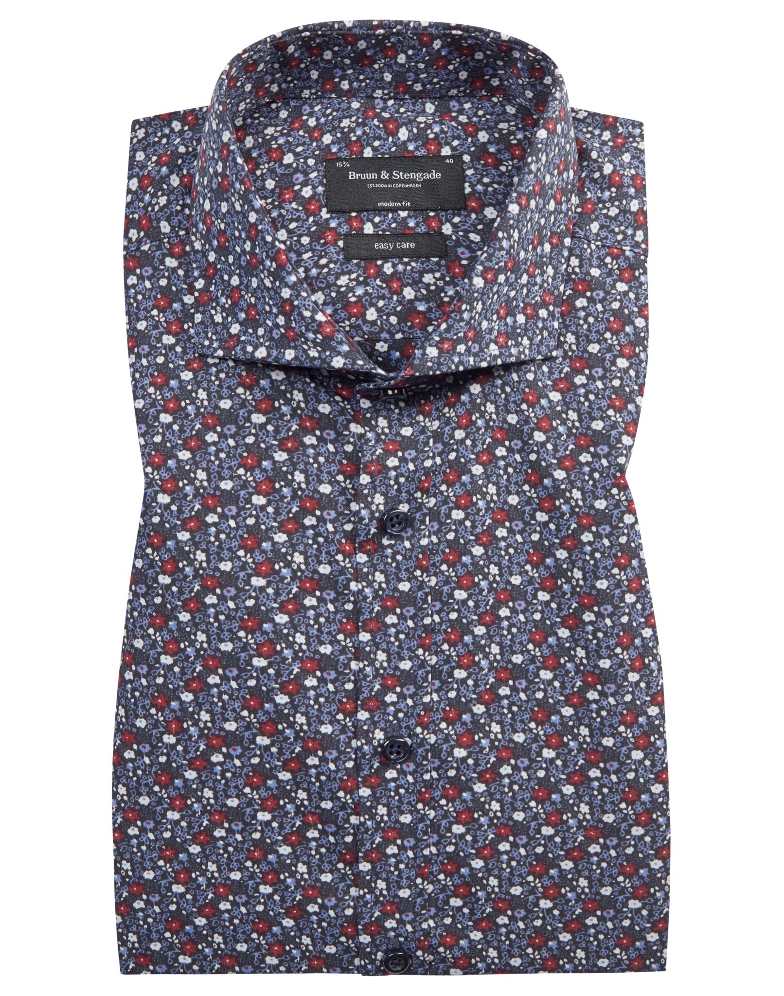 BS Dries Modern Fit Skjorte - Thunder