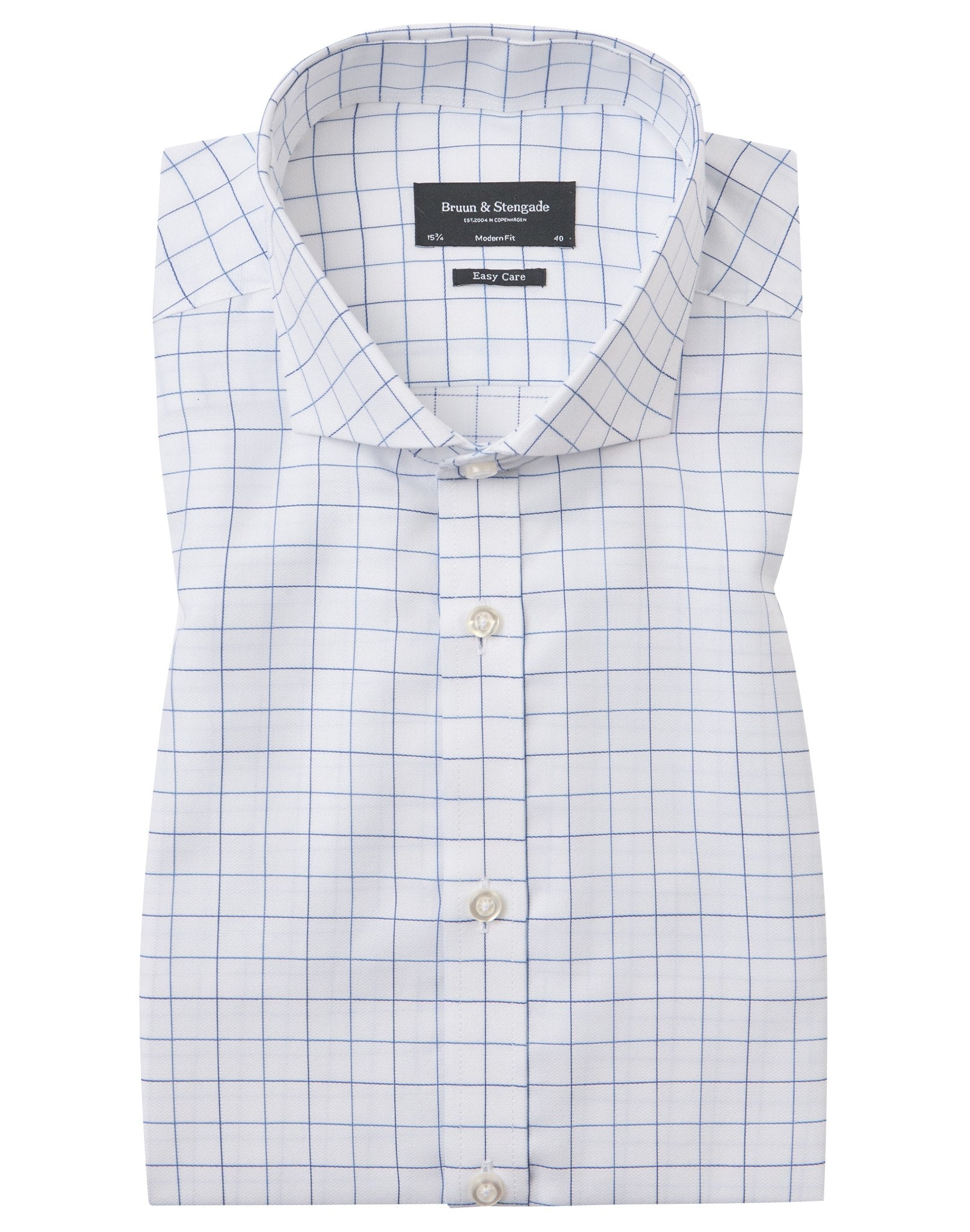 BS Elias Modern Fit Shirt - White