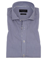 BS Gameiro Modern Fit Skjorte - Dark Blue