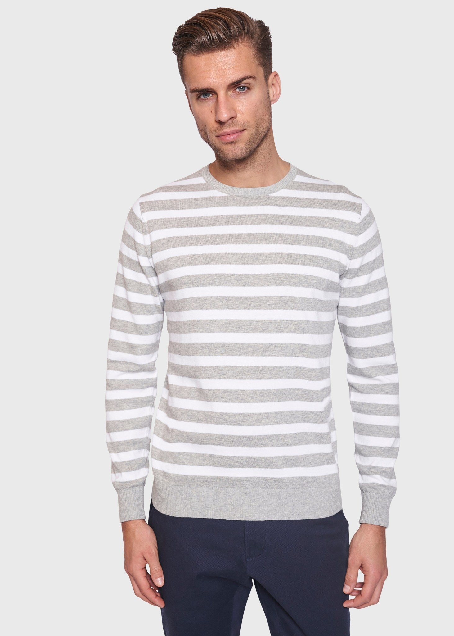 BS Gungadin Regular Fit Strik - Grey