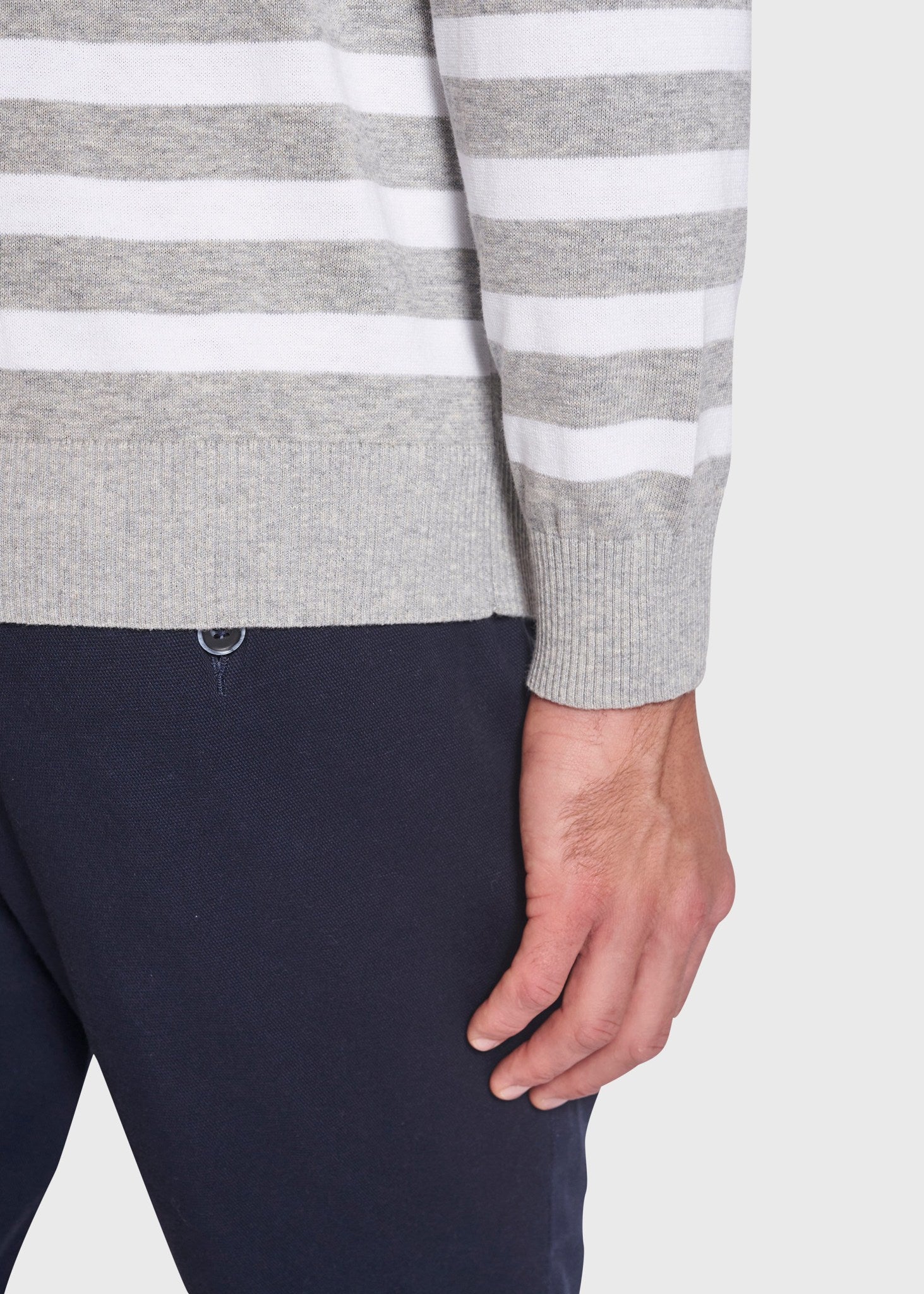 BS Gungadin Regular Fit Strik - Grey
