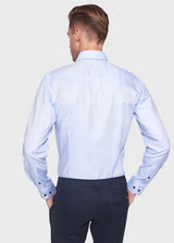 BS Huber Slim Fit Skjorte - Light Blue