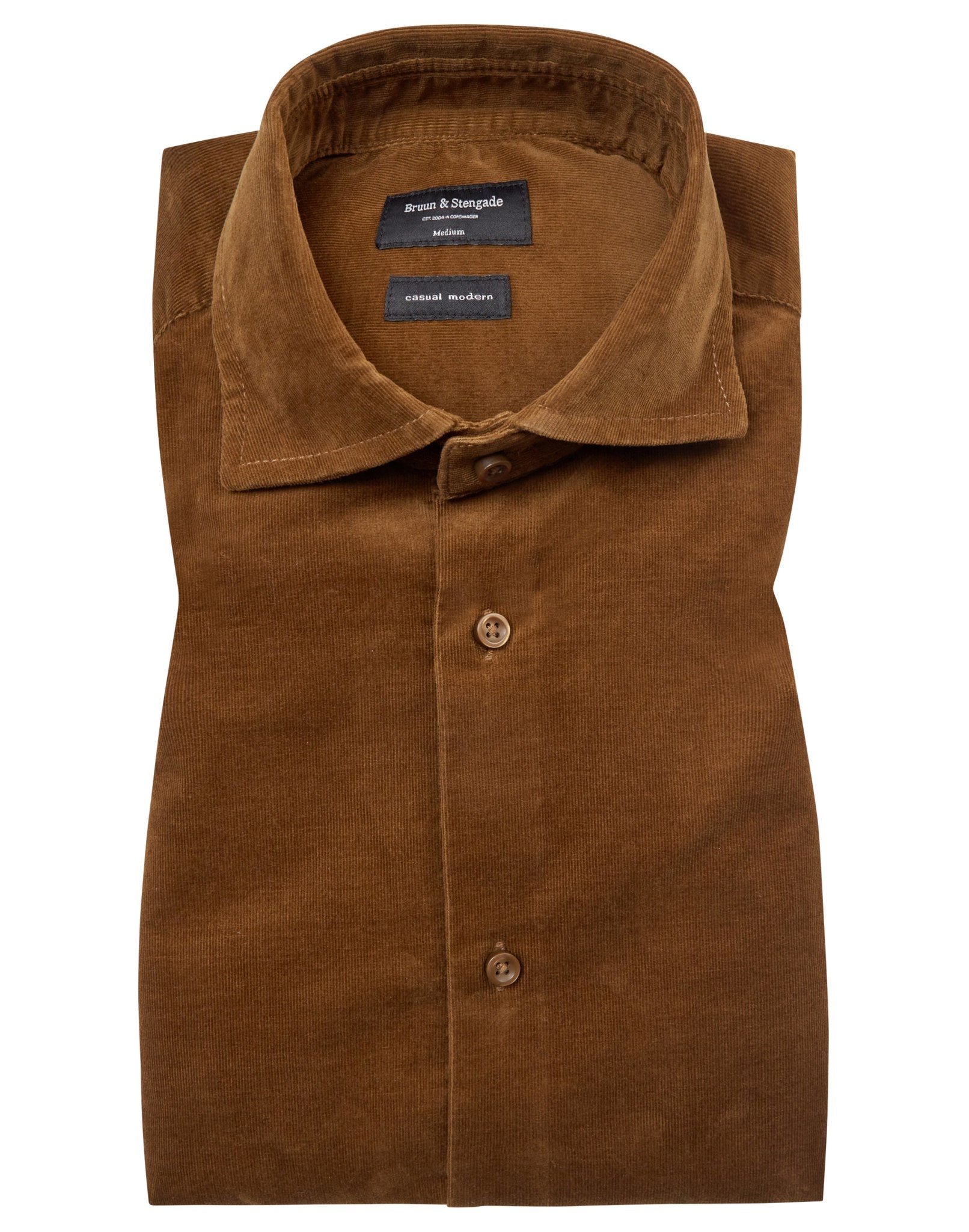 BS Jallow Casual Modern Fit Skjorte - Ochre