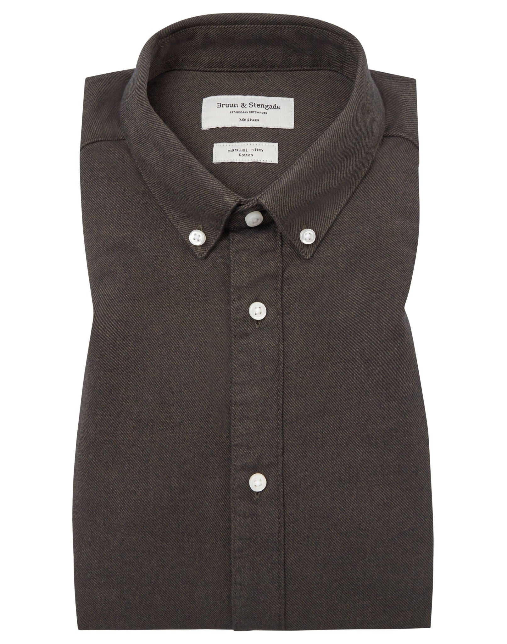 BS Jobe Casual Slim Fit Skjorte - Dark Green