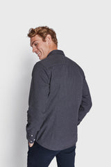 BS Ebruma Casual Modern Fit Skjorte - Dark Grey