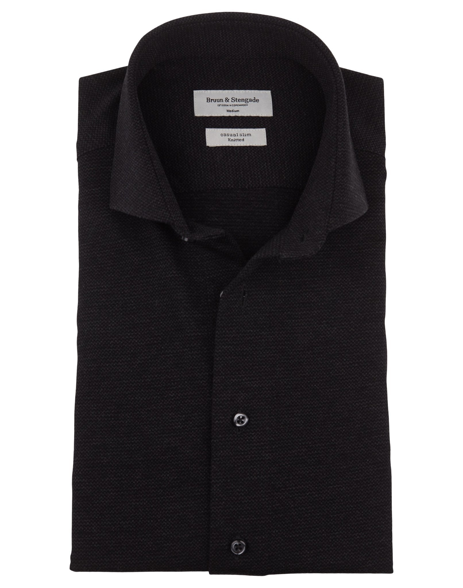 BS Kruijswijk Slim Fit Skjorta - Charcoal