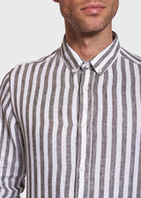 BS Kumamoto Slim Fit Skjorte - Army