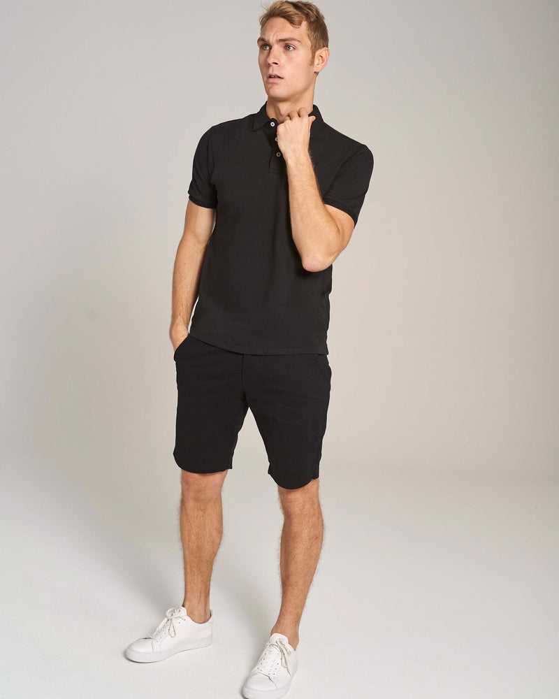 BS Lanai Regular Fit Polo - Black
