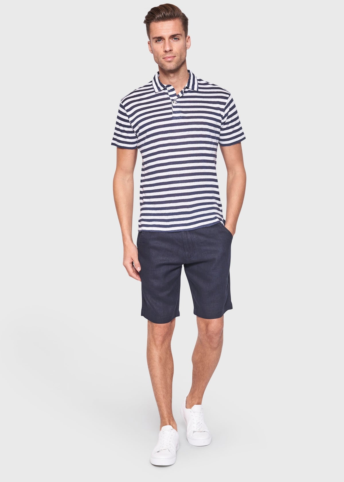 BS Maui Regular Fit pikétröja - Thunder