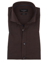 BS Militao Modern Fit Skjorte - Brown