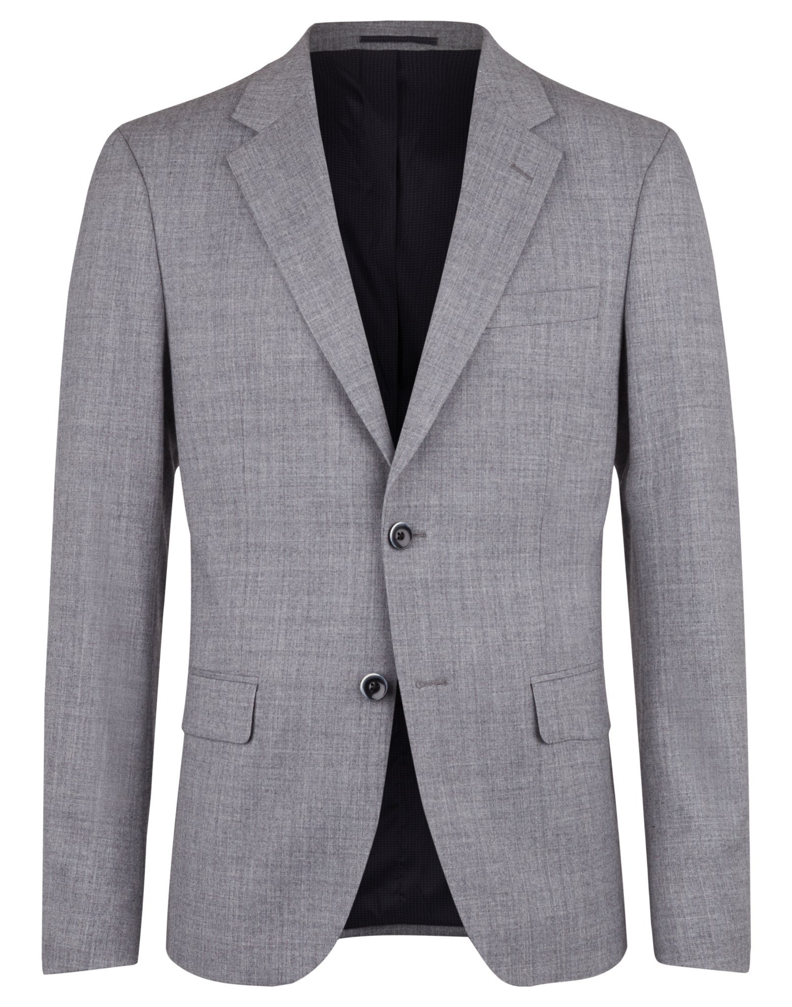 BS Mons Slim Fit Blazer - Grey