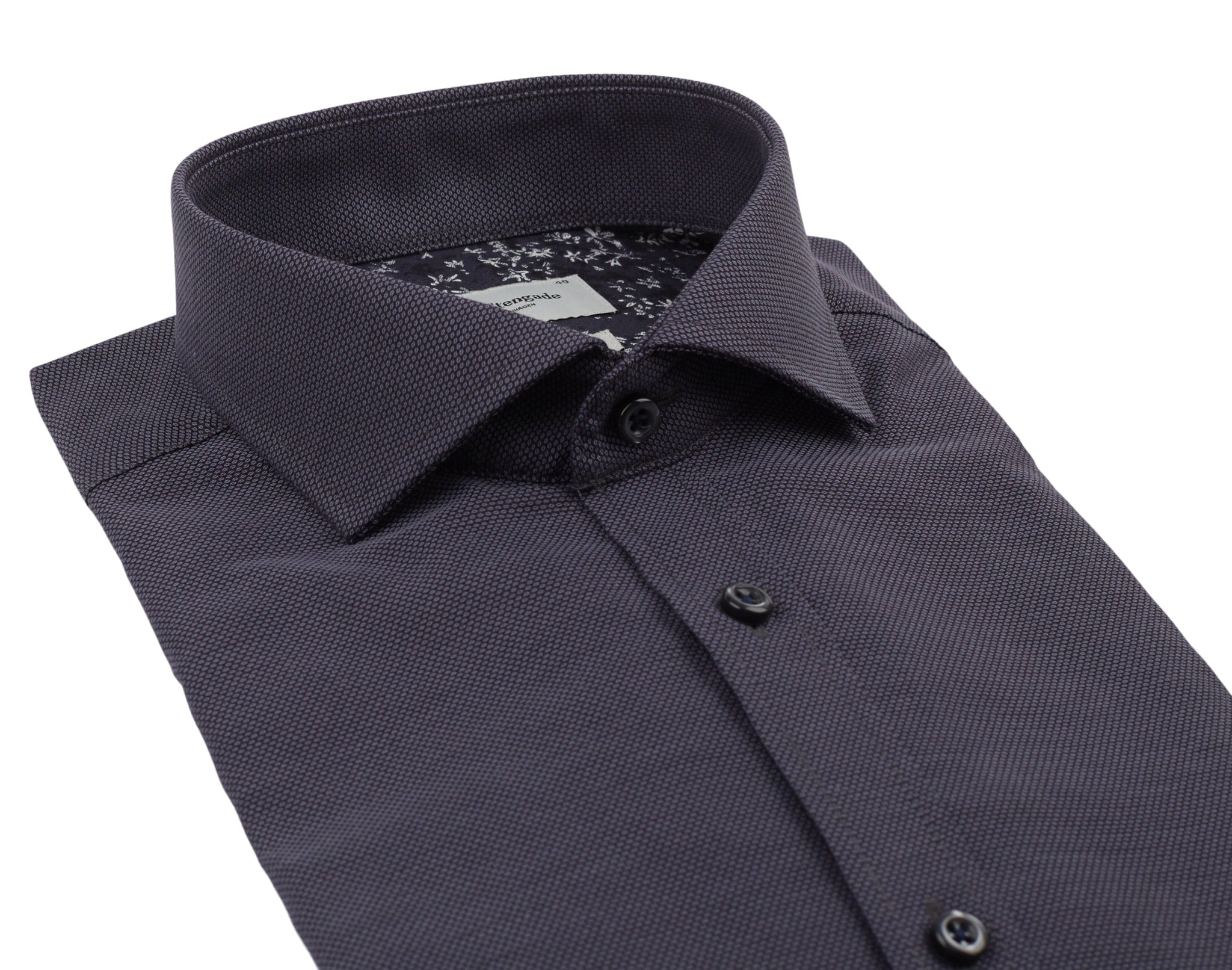 BS Opie Slim Fit Skjorta - Thunder
