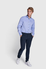 BS Origi Modern Fit Skjorte - Blue