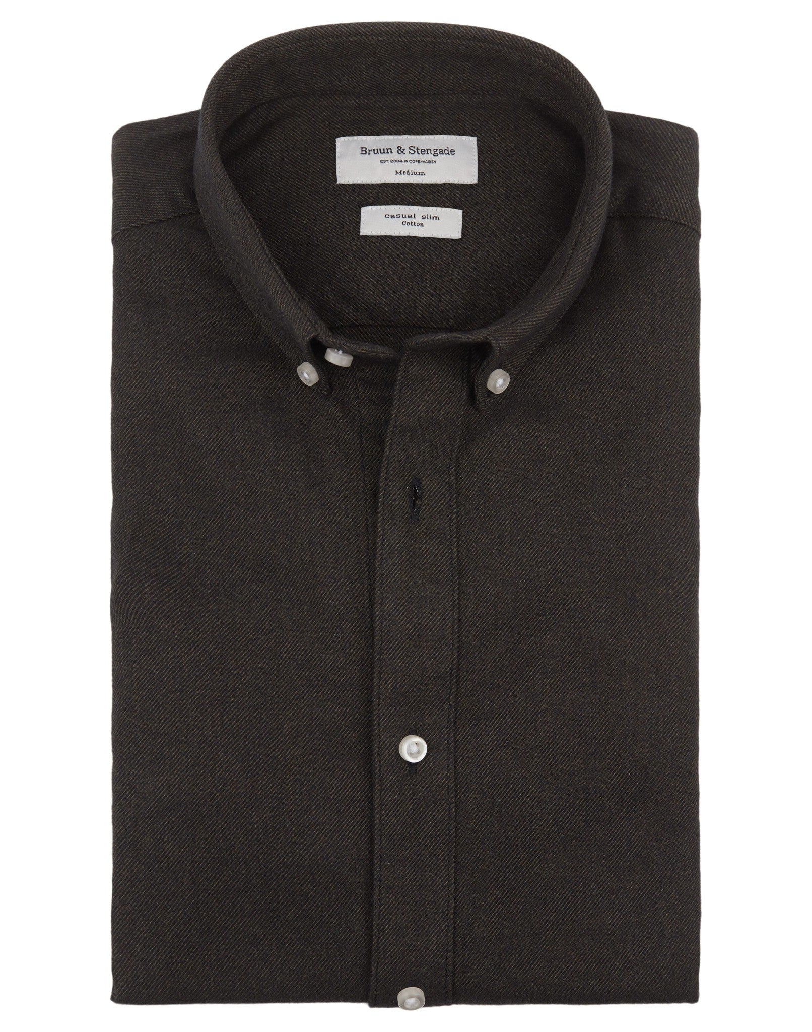 BS Osaka Slim Fit Skjorta - Grön