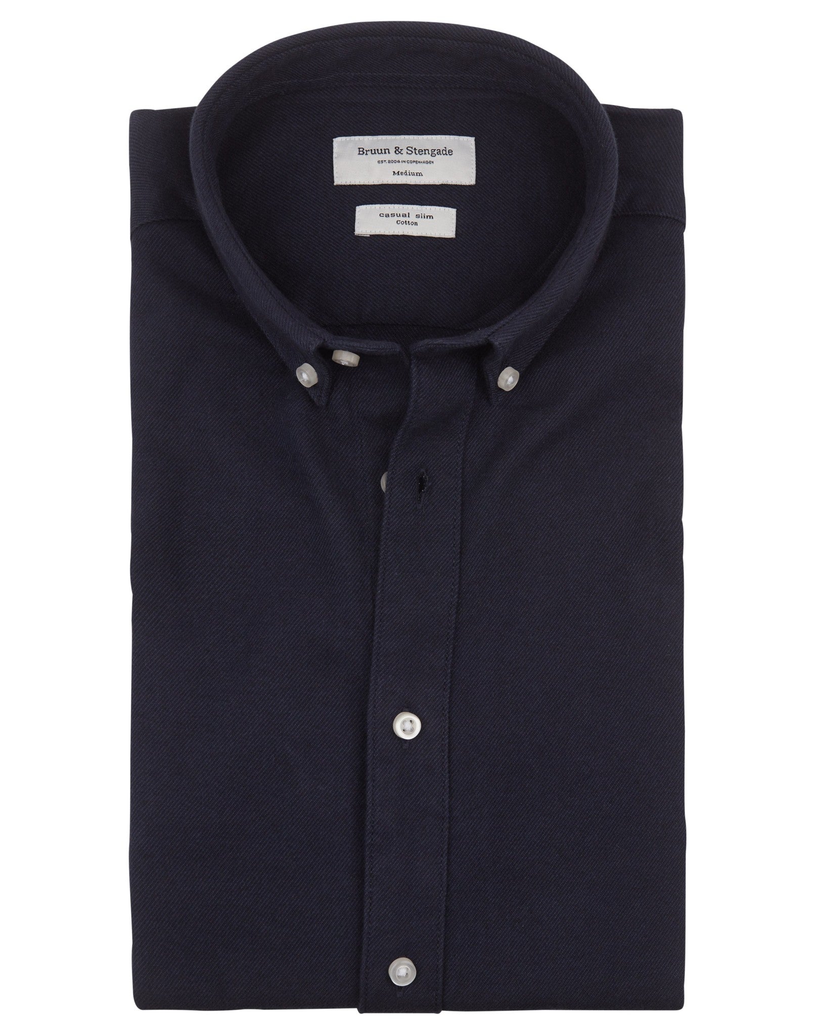 BS Osaka Slim Fit Skjorta - Navy
