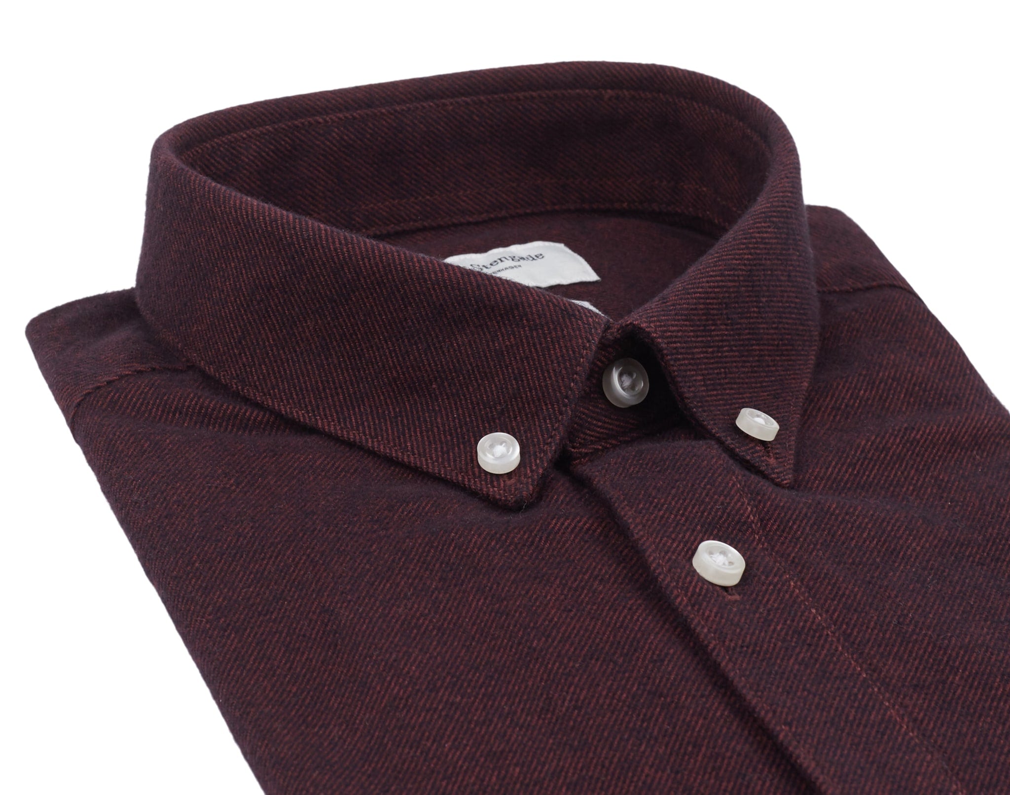 BS Osaka Slim Fit Skjorta - Bordeaux