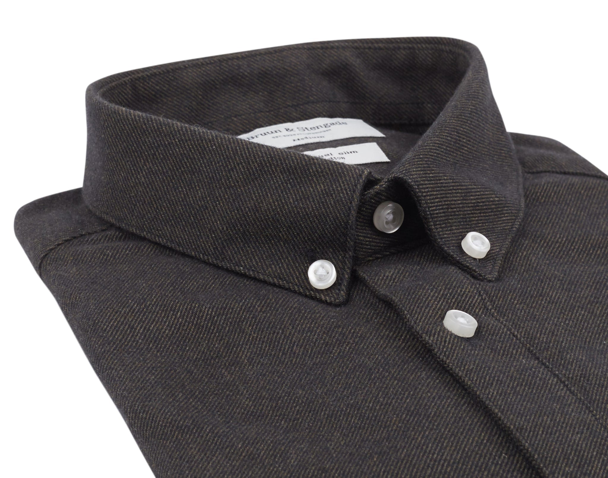 BS Osaka Slim Fit Skjorta - Grön