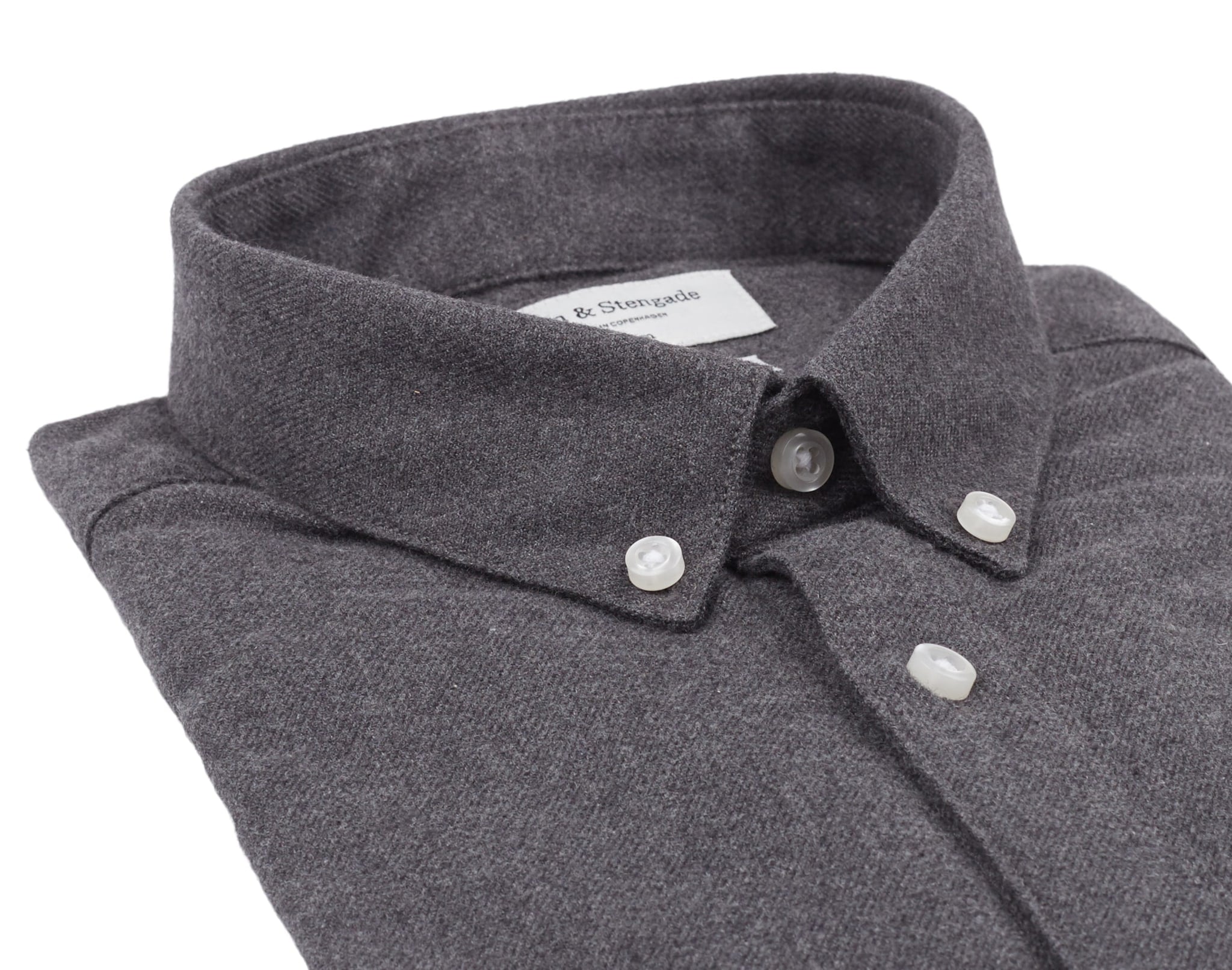 BS Osaka Slim Fit Skjorte - Grey