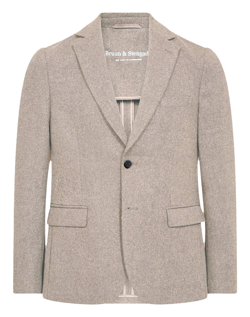BS Chiavari Classic Fit Blazer - Light Brown