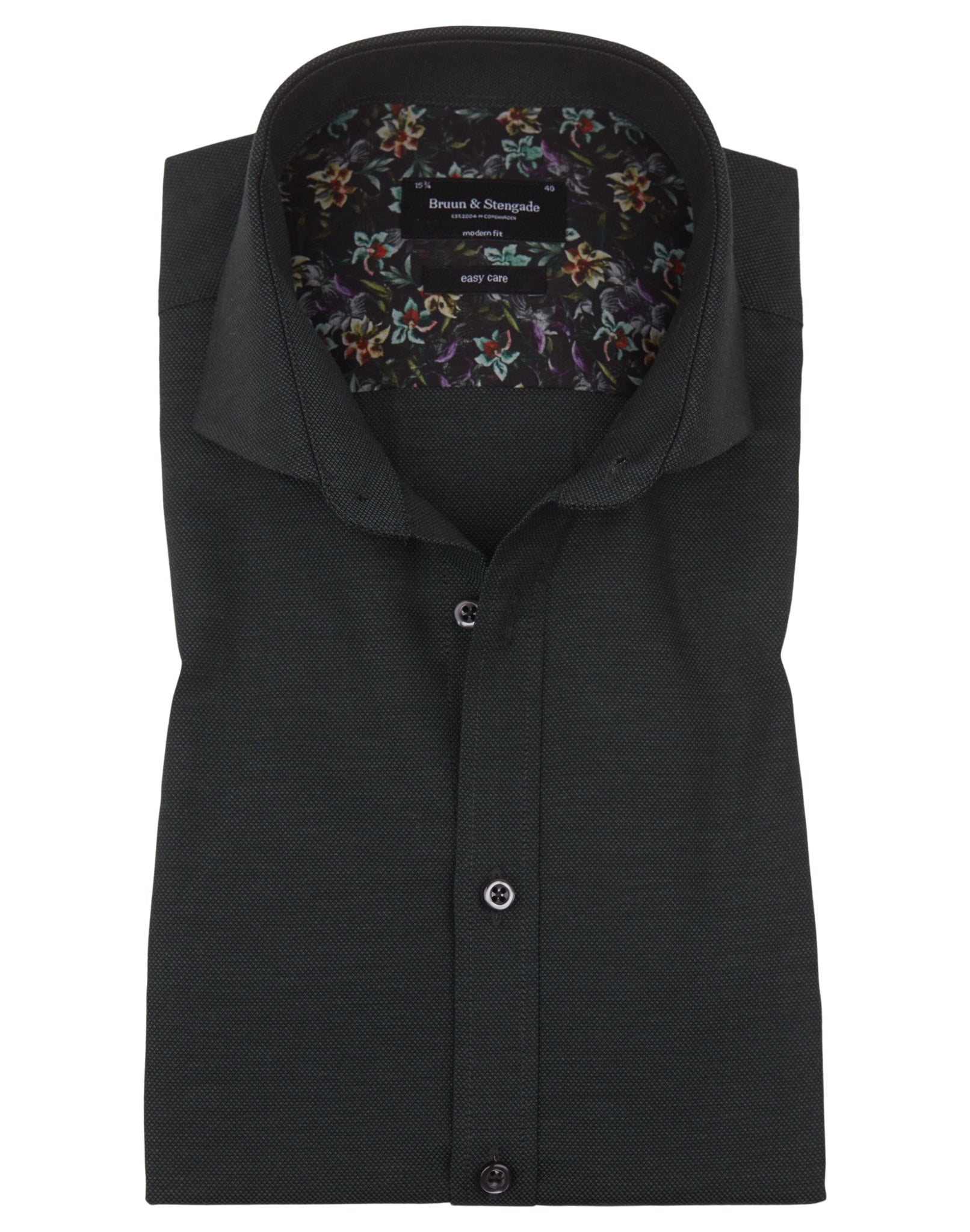 BS Pepe Modern Fit Skjorta - Dark Green