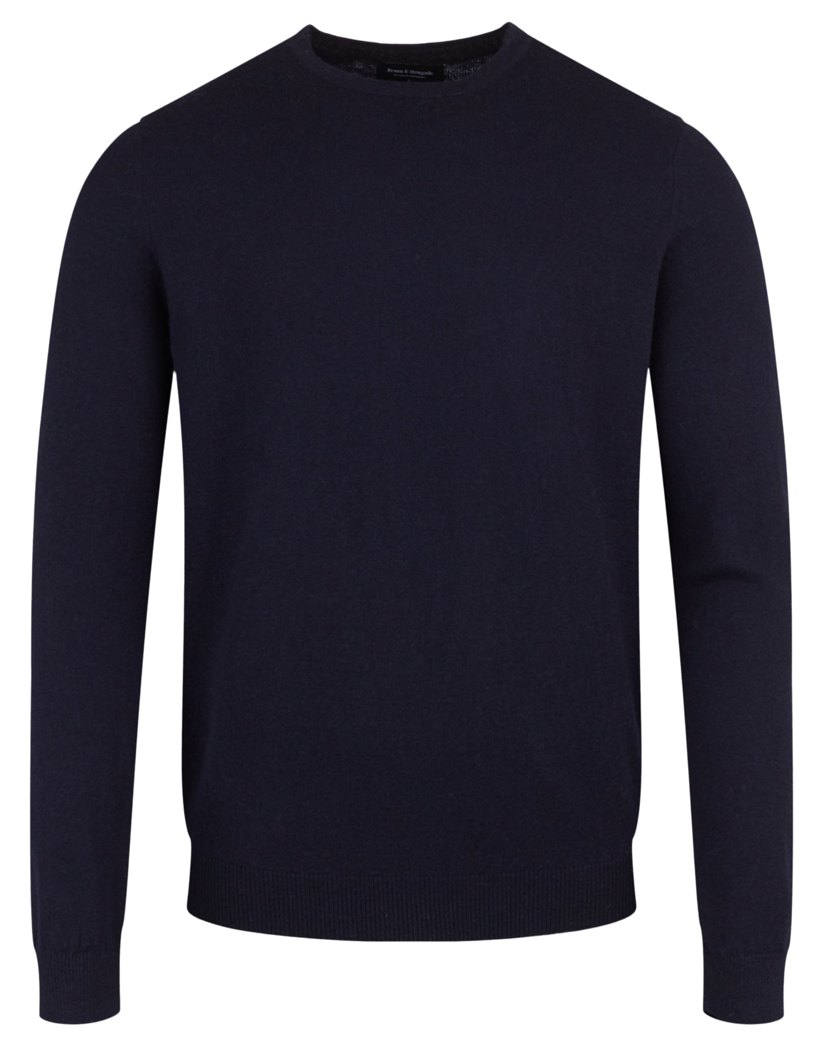 BS Ponte Regular Fit Stickad tröja - Navy