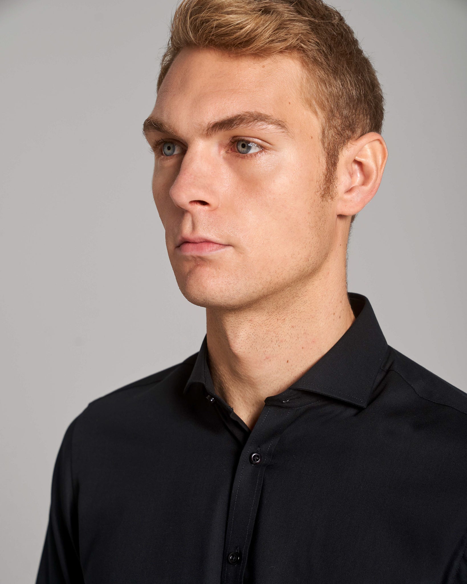 BS Raphael Modern Fit Skjorte - Black