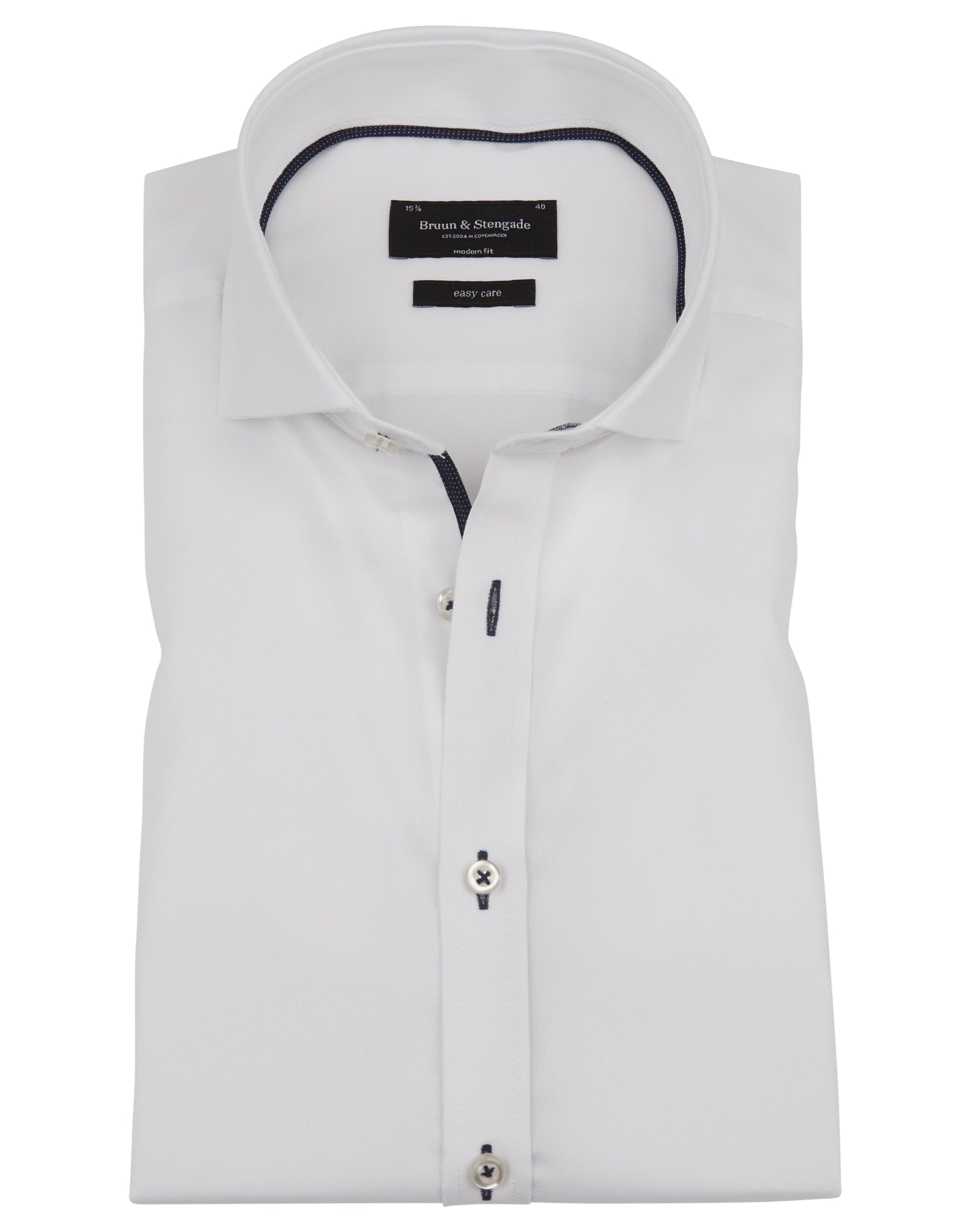 BS Ricci Modern Fit Shirt - White