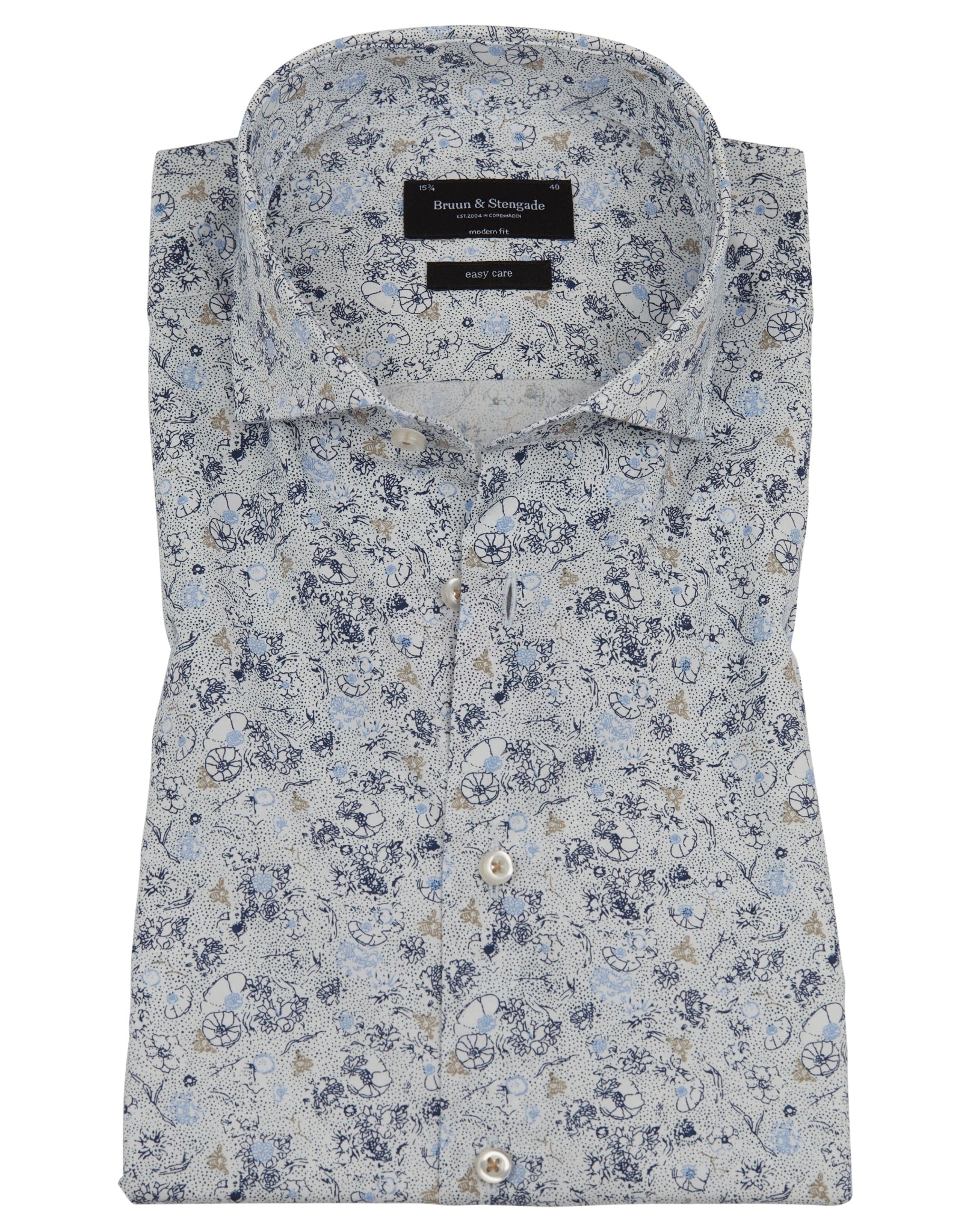 BS Rodri Modern Fit Skjorta - White