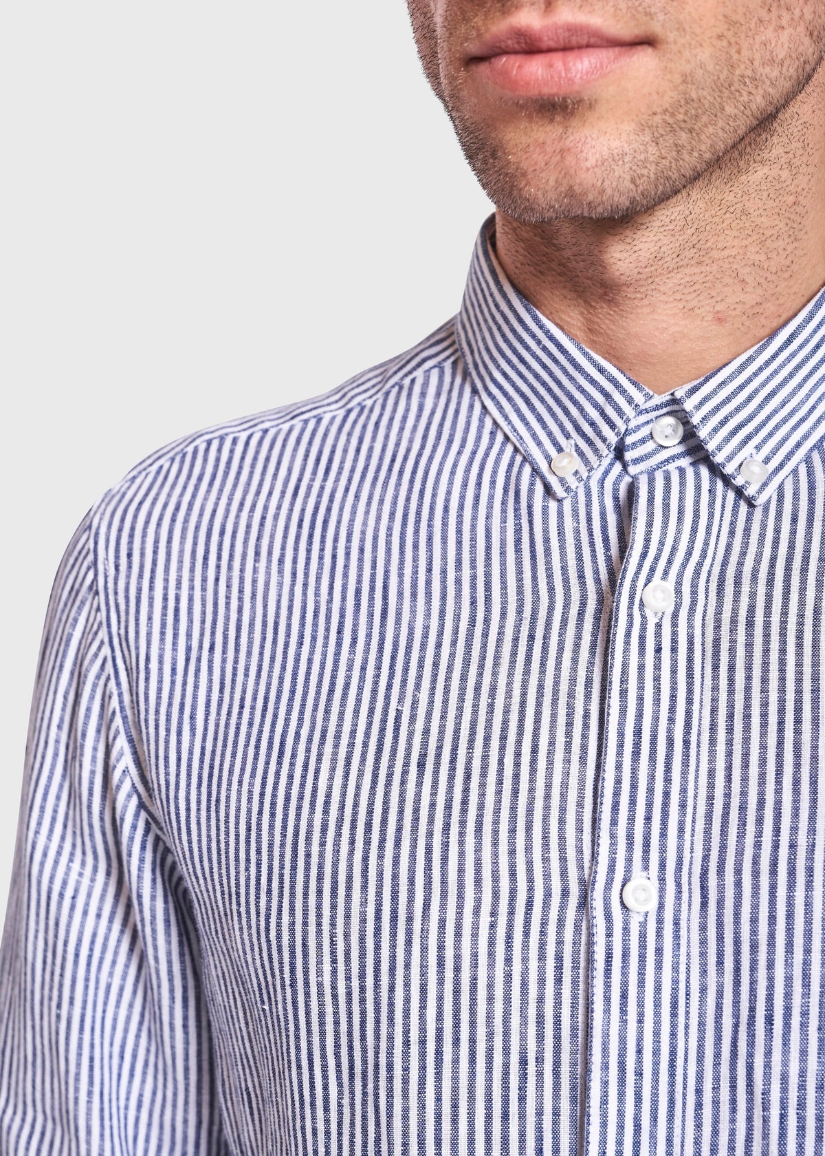 BS Saga Modern Fit Shirt - Dark Blue