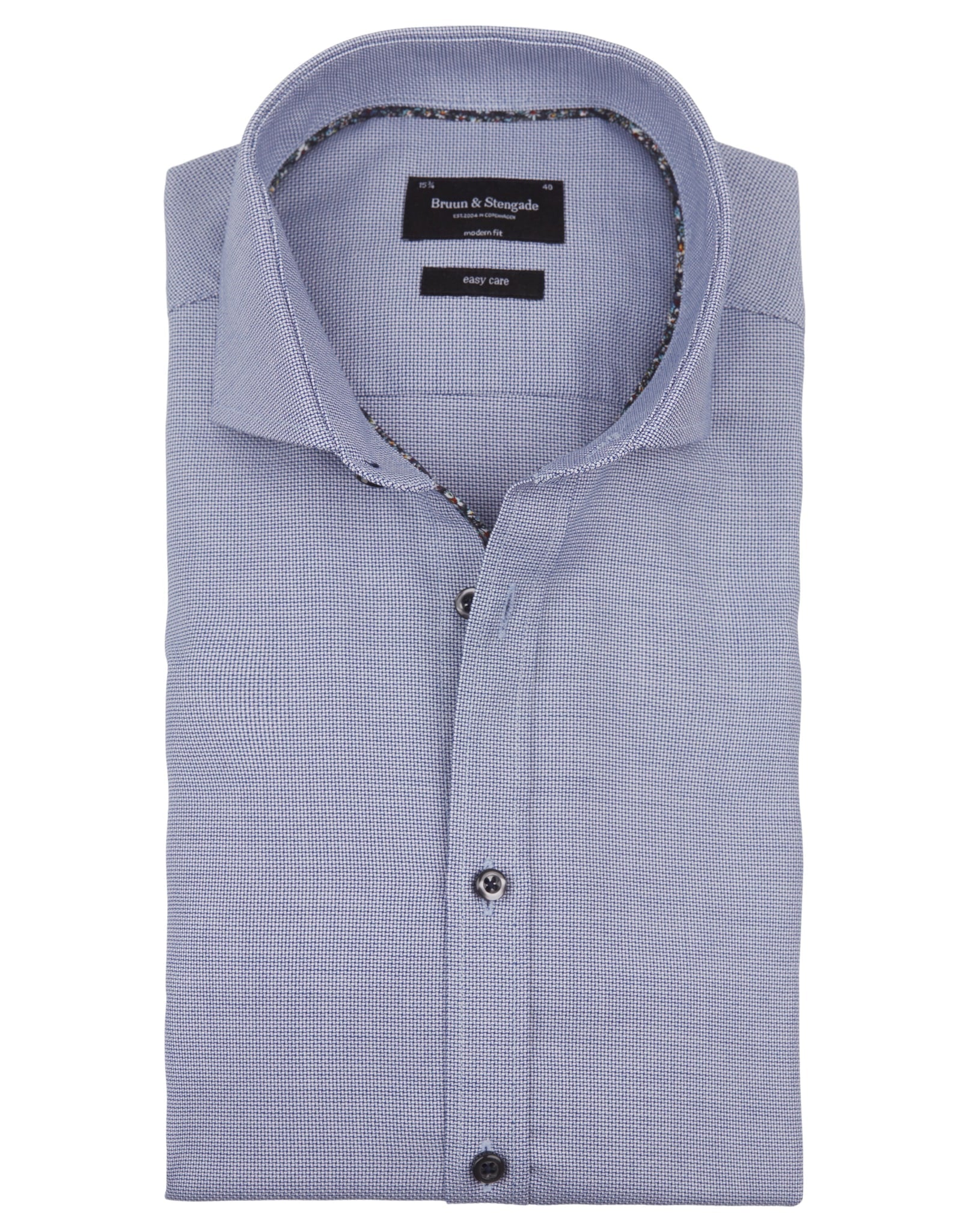 BS Sane Modern Fit Skjorta - Blue
