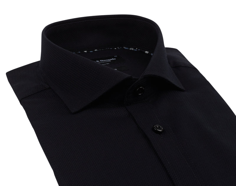 BS Sarri Modern Fit Skjorte - Black