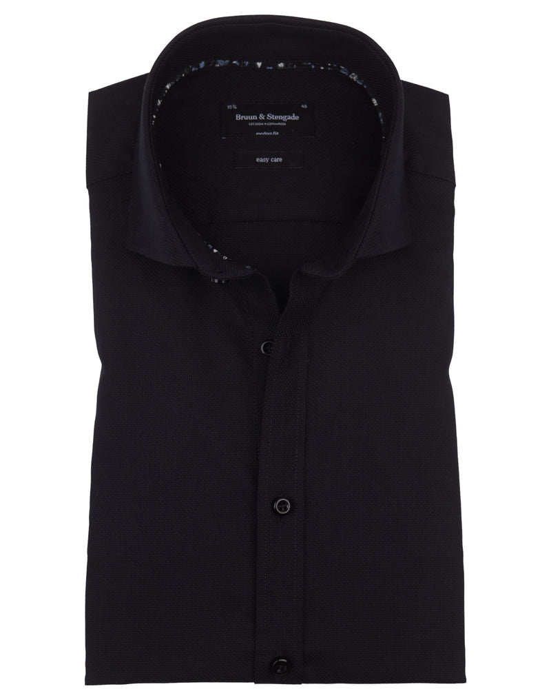 BS Sarri Modern Fit Skjorte - Black