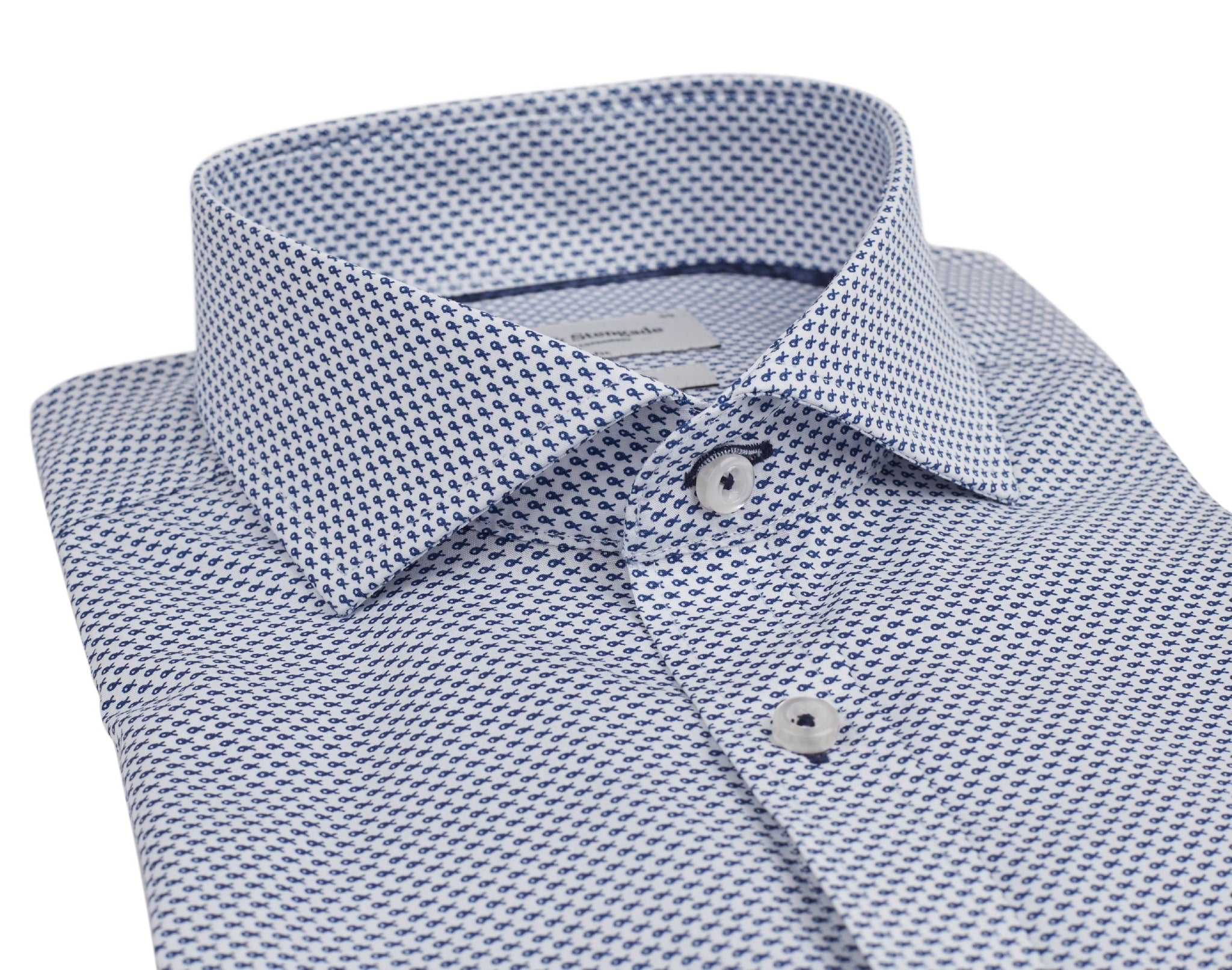 BS Skyler Slim Fit Skjorte - Navy